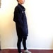 80s Black Denim Dolman Studded Cocoon Jacket last chance item, not renewing.