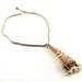 Vintage Designer NAPIER Necklace Signed Fringe Tornado Whirlwind Faux Pearl, Free Shipping USA