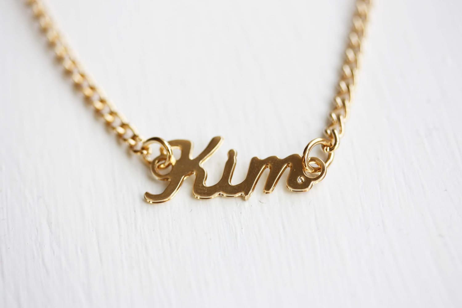 Vintage name necklace Clearance
