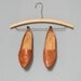 Honey Brown Perforated Leather Sandals Size 7