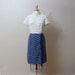 SALE - 1960s Dress - Nautical Stripe Mod Dress