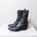 1980s Black Leather Ankle Boots - Dingo Riding Boots - Size 7