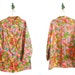 Vintage 60s Raincoat // MOD FLORAL // 1960s Rain Coat