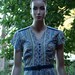 REDUCED PRICE. Swing Kittens, check this out.1940s reproduction dress. Vintage FEEDSACK fabric. Retro / Rockabilly / Swing