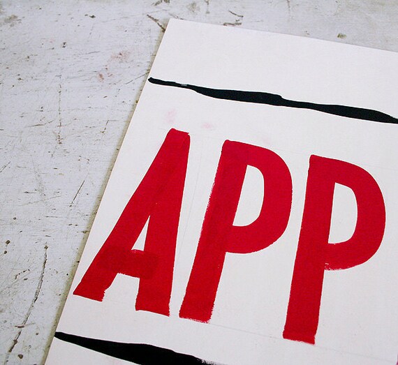 Vintage Audience Cue Card Applause