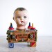 Found Objects Art Assemblage - Recycled Vintage Parts