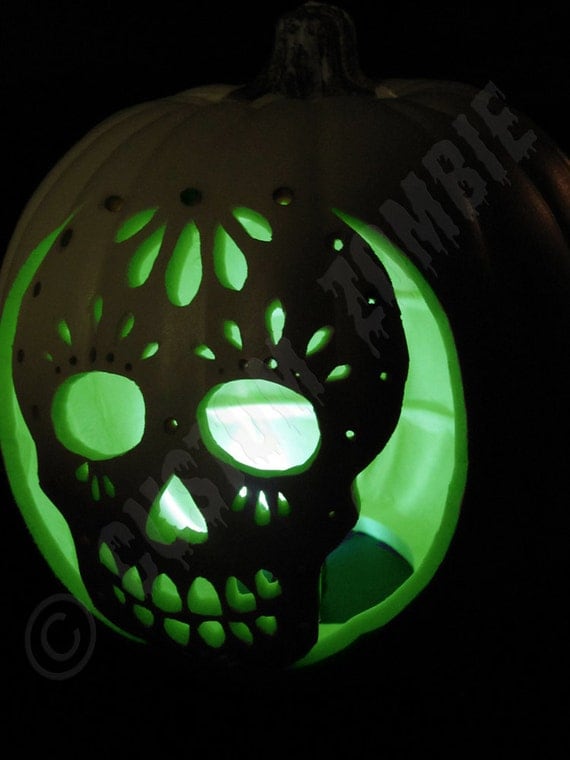 pumpkin-stencil-sugar-skull-carving-crafts-downloadable