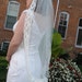 Luscious - 36 inch fingertip length veil with wide lace edge