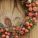 RESERVED for Elizabeth - 18" Rustic Fall Wreath / Putka Pods Baby Acorn Wreath