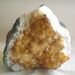 Citrine Geode Quartz Crystal Specimen, Display Specimen