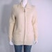 1970 Pendleton Wool Zip Front Sweater Jacket - Rib Knit - Small to Medium