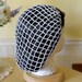 SALE! Metallic Silver/Silver 1940s Style Snood Hair Net