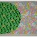 St. Patrick's Easter Reversible Table Runner SHAMROCKS AND BUNNIES