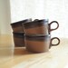 DINNERWARE SALE - ben seibel for mikasa potters art buckskin mugs
