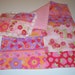 Doll bedspread/blanket with matching pillow.