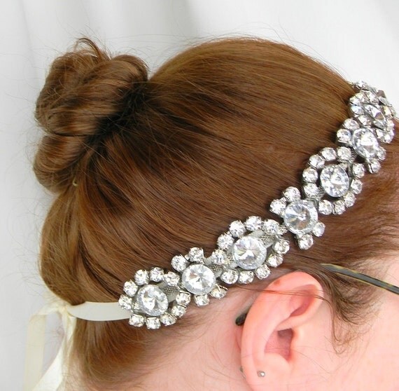 Rhinestone Headband Crystal Rhinestone Halo Headband