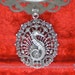 Antique French Filigree Seahorse Pendant