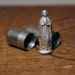 Antique French Pocket Saint In Case