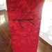 Lumimarja "Snow Berry" Table Runner, fully lined with black twill, Red, Finland, SALE -20%