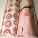 Pink Baby Girl Burp cloth, towel, blanket, set of 2, 17 x 10.5 inches