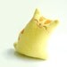 Cat Plush - Kitty Yellow - Etsy Project Embrace