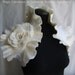 SHIPS FREE THE SPLENDID ALLURE Victorian Inspired Bridal Wedding or Special Occasions Felted Bolero Featured in The Storque