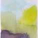 Minimal Abstract Art, 9 x 10.5" original fine art -- "Painting 27" by Lauren Adams-- acrylic painting on paper