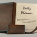 Custom Leather Day Planner for the Adventurous Soul SEPTEMBER 2012-2013