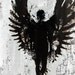 Black eyed angel flew with me