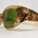 Vintage Paisley Print Cat Eye Eyeglass Frames//Prescription Quality Sunglasses/ Quilt Print/ Embroidery Effect Eyeglasses