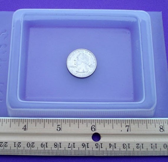 Resin RECTANGLE Belt Buckle PAPERWEIGHT MOLD
