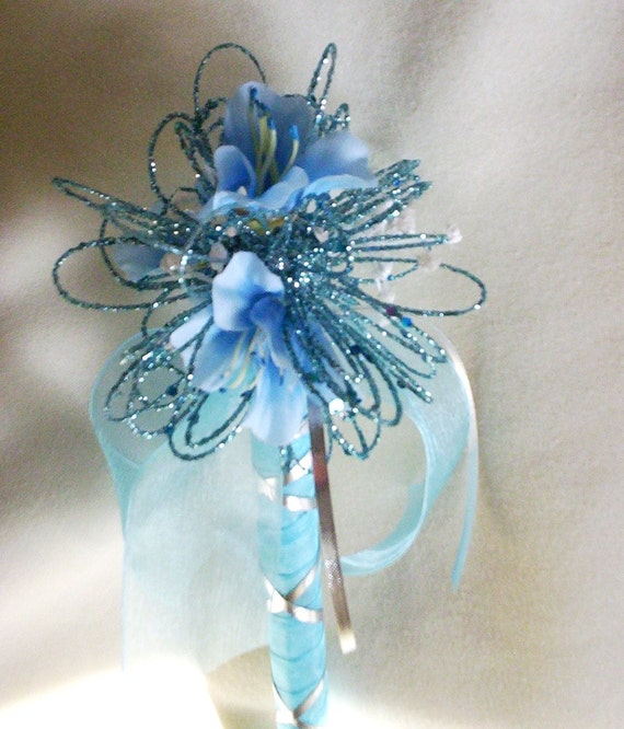 Weddings, Wand,  Bridal Girls wedding Flower Fairy wands fairy