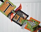HALLOWEEN Trick or Treat Banner Party Decoration Ready to Ship Il_170x135