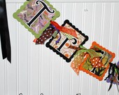 Trick or Treat HALLOWEEN Banner Party Decoration READY to SHIP Il_170x135