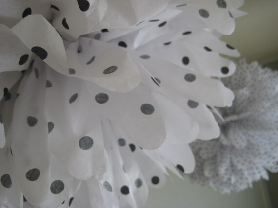 2 Tissue Poms - Nursery Kit - Mobile Decor - Mixed Sizes Il_570xn