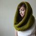 moss circle scarf