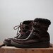 RESERVED. icelandic boots - brown vintage boots - size 8