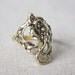 gold cameo art nouveau ring
