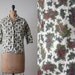 1950's paisley blouse