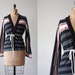 RESERVED. wrap sweater - 1970's striped wrap cardigan