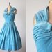 1950s dress - vintage 1950's adriatic bombshell cocktail dress
