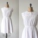 vintage 1970's dress - embroidered sundress