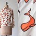 vintage whale blouse