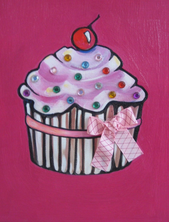 Cupcake Painting
