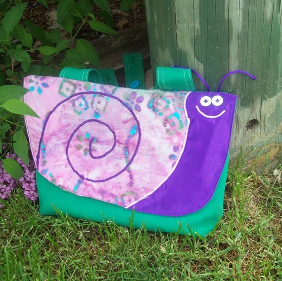 SALE Snail Toddler Backpack