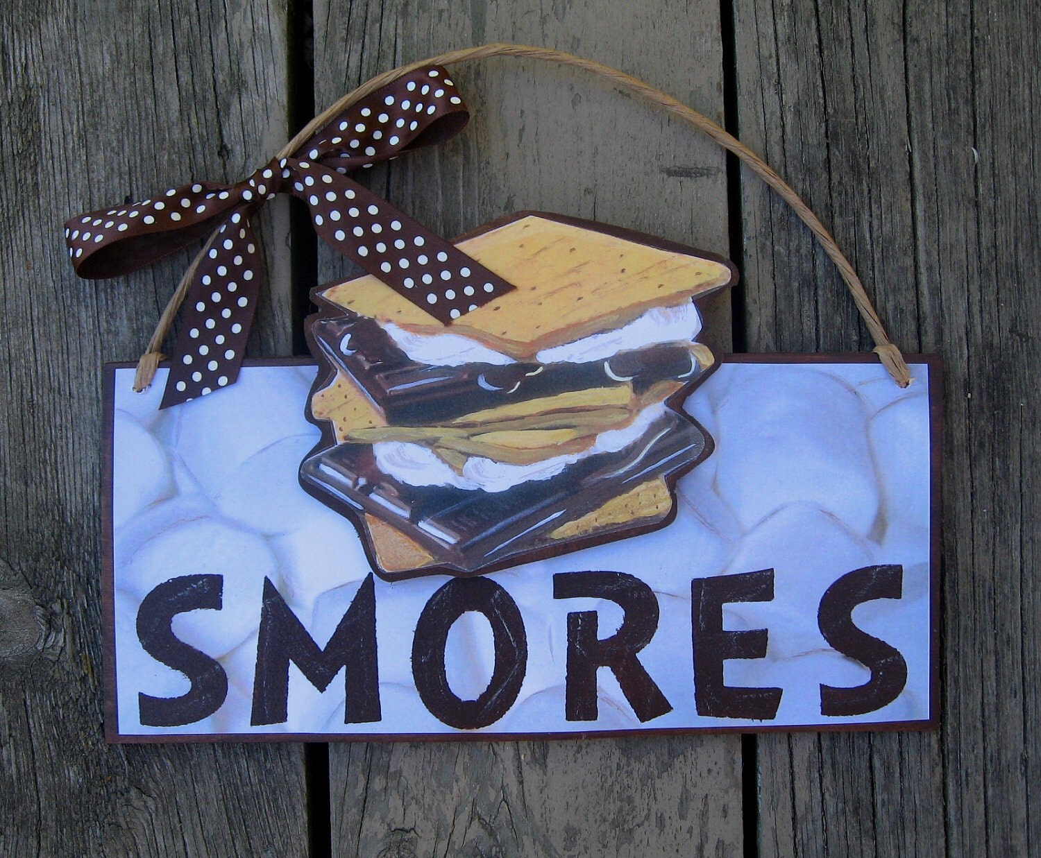 Smores Sign
