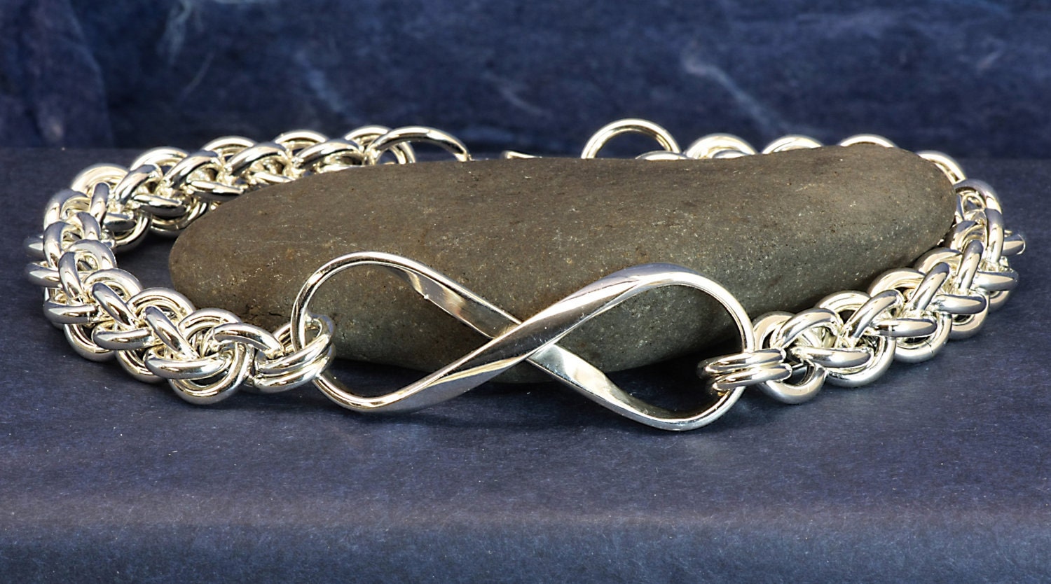 Infinity mens bracelet Clearance