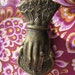SALE Paper Holder on Brass