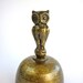 OWL Brass Dinner Bell