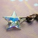 Rainbow Finished Swarovski Cyrstal Star Wire Wrapped in Copper - Necklace